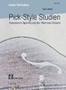 Pick-Style Studien- musique classique pour la guitare plectre (Notation et tablature)