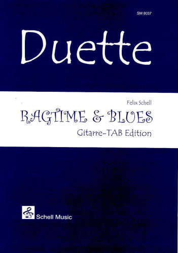 Duette: Ragtime & Blues (Gitarren-TAB)