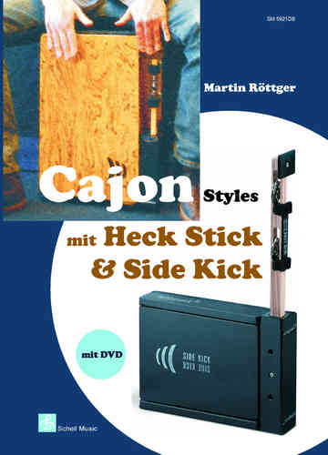 Cajon Styles mit Heck Stick & Side Kick (Buch & DVD)