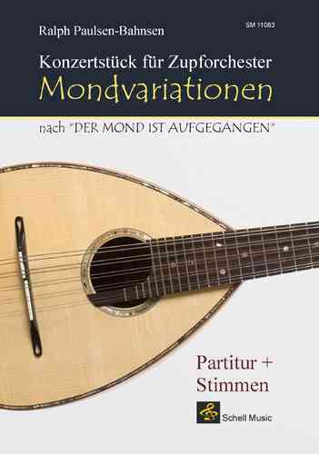 Mondvariationen - Konzertstück für Zupforchester (avec la licence de copie)