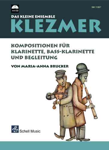 Klezmer - Das kleine Ensemble/Kompositionen für Klarinette, Bass-Klarinette und Beg. (Noten/ CD)