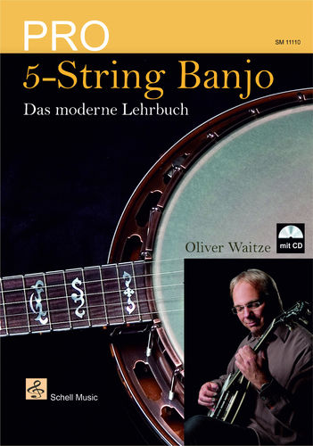 Pro 5-String Banjo - Das moderne Lehrbuch (CD incl.)