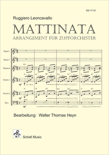 Mattinata (Ruggiero Leoncavallo) für Zupforchester